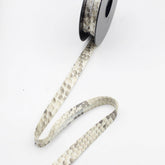 20 meters Leopard Printed Satin Bias Binding 15mm (15+6+6) Made in Italy - ACCESSOIRES LEDUC BV